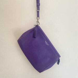 Used Purple Coach Wristlet
